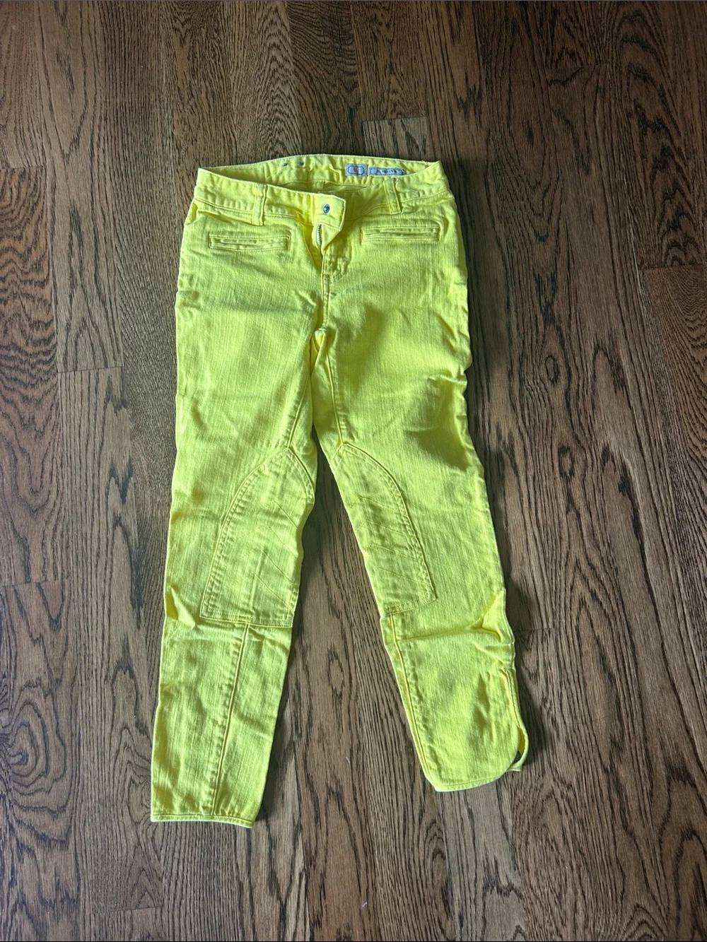 Ralph Lauren Neon Yellow Skinny Jeans
